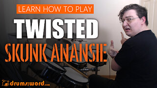 ★ Twisted (Skunk Anansie) ★ Video Drum Lesson | How To Play SONG (Mark Richardson)