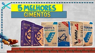 🏆 5 Melhores Cimentos