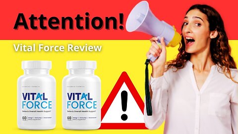 VITAL FORCE Pills REVIEW (( ATTENTION!! )) VITAL FORCE Pills Supplement - VITAL FORCE Pills REVIEWS