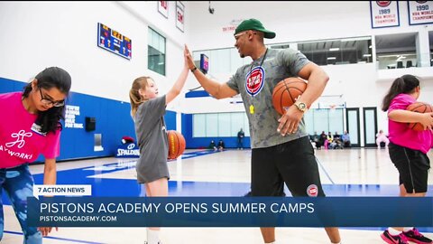 Detroit Pistons Academy opens summer camps