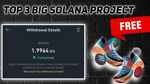 Top 3 Big Solana Project For Free Airdrop