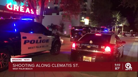 Reports of shooting on Clematis Street in downtown West Palm Beach