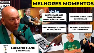 MELHORES MOMENTOS LUCIANO HANG - Monark Talks