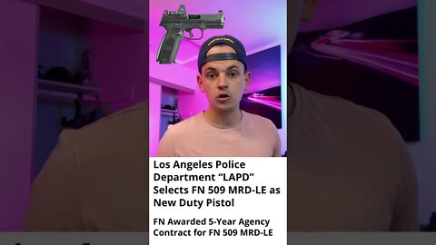 LAPD Duty Weapon is UNSAFE HANDGUN!!! - FN 509 MRD #shorts