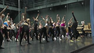 One eight count at a time Dancers Give Back support those with cancer
