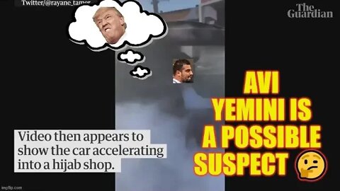 😱 Car Crashes Into Sydney Hijab Store 😱 Avi Yemini Is A Possible Suspect 🤔