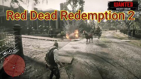 Red Dead Redemption 2 cops go Boom Dynamite #reddeadredemption2