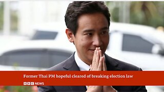 Former Thai PM hopeful cleared of breaking election law