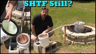 Testing my DIY Survival Still. Plus, a WARNING to all Preppers!!!