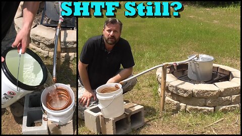 Testing my DIY Survival Still. Plus, a WARNING to all Preppers!!!