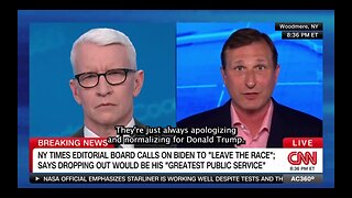 Dan Goldman excuses Joe Biden's blunders by criticizing CNN for not fact-checking Donald Trump live