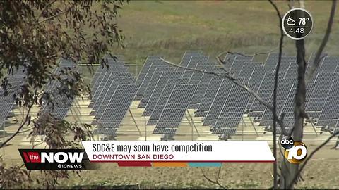 SDG&E may soon have competition in San Diego