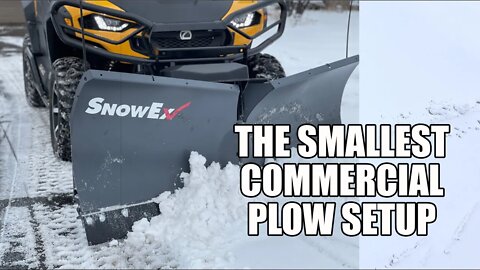 The BEST UTV PLOW? Let's try it out!