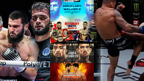 UFC Fight Night, Artur Beterbiev, ONE FC, and More! || Weekend in Combat (12-15/01/24)!