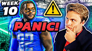 You Should PANIC | Week 10 Fantasy Football