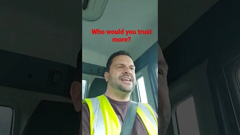 who would you trust more?