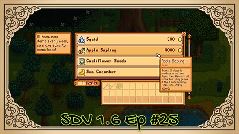 The Meadowlands Episode #25: Stardew You Dirty Scoundrel! (SDV 1.6 Let's Play)