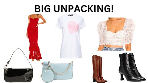Unpacking 8 by Yoox, For Love and Lemons, Love Moschino, Tuscany Leather, By Far, Nookie.