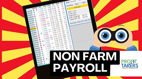 #nonfarmpayroll Trade Setups brought to you by the Profit Taker Alert Dashboard! #mt4 #mt5