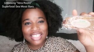 PRODUCT UNBOXING &REVIEW:DELICIOUS HEALTHY SNACKS WITH CHOCOLATE-VERA ROOTS, SUPERFOOD SEAMOSS BARS