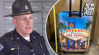 Boy found dead in Indiana was stuffed inside suitcase with Las Vegas sign