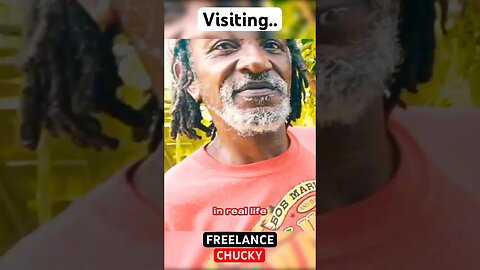 Visiting Freelance Chucky! #shorts #travel #jamaica #traveljamaica
