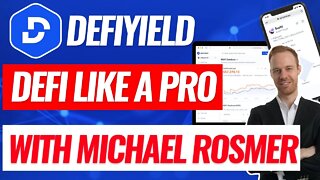 BEST DEFI YIELD FARMING | DEFIYIELD | INTERVIEW WITH MICHAEL ROSMER $DEFI