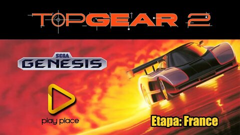 Top Gear 2 - Sega Genesis / France