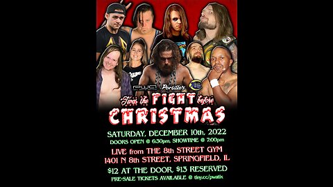 Twas The Fight Before Christmas - PWA Highlights Dec. 2022