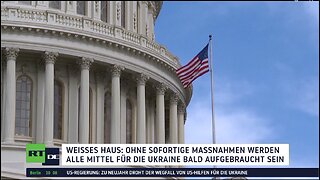 Weißes Haus: "Ohne Maßnahmen wird das Geld für die Ukraine ausgehen"