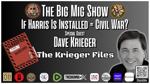 If Harris Is Installed = Civil War? w/ Dave Krieger of The Krieger Files