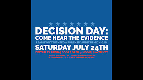 PART 2 - Decision Day: Come Hear the Evidence