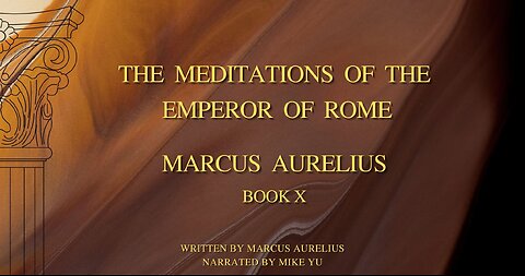 Marcus Aurelius - Meditations - Book 10
