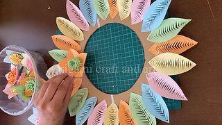 How to make wall hanging . Beautiful wall hanging making at home.