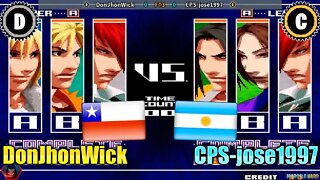 The King of Fighters 2003 (DonJhonWick Vs. CPS-jose1997) [Chile Vs. Argentina]