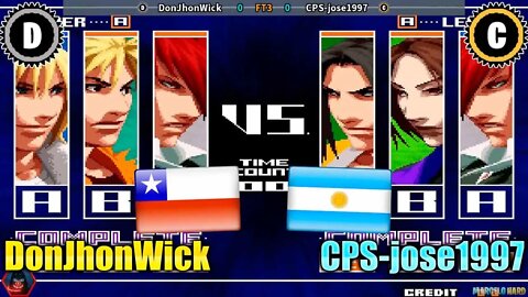 The King of Fighters 2003 (DonJhonWick Vs. CPS-jose1997) [Chile Vs. Argentina]