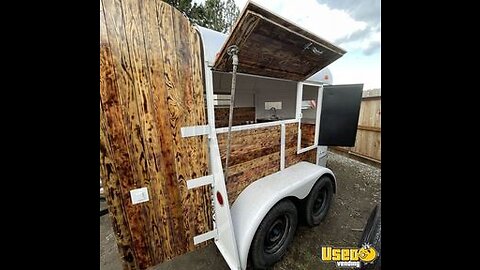 1975 Vintage - 7.5' x 9' Converted Horse Trailer | Coffee Concession Trailer for Sale in Idaho