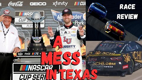 William Byron survives a playoff mess in Texas!- Race Review