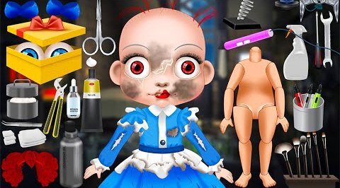 [ASMR] Poppy Playtime Animation Cursed Doll Repair | Huggy Wuggy | Robot repair