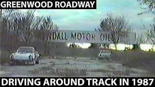 Drive Around Greenwood Roadway in 1987