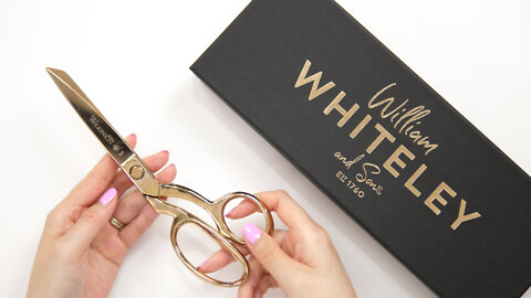 $108 Sewing Scissors ✂️ Are They The Best? | William Whitely & Sons