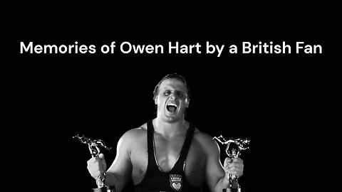 Owen Hart (1965 - 1999) Memories by Dave for @MrSheltonTV - Support for Owen Hart Foundation 🇨🇦