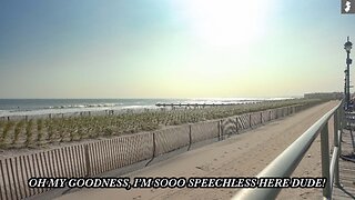 HIKING AROUND THE FAMOUS BOARDWALK OF OCEAN CITY, NJ