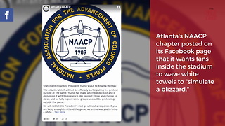 NAACP Wants Fans To Wave White Towels As An Anti-Trump Protest During National Championship Game