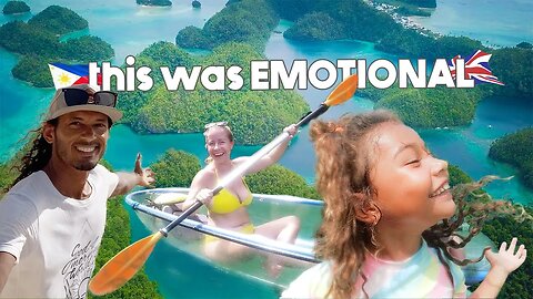 In love with the Philippines all over again 🏝️ Emotional Lagoon Trip with our British Family
