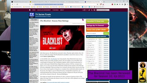 The Blacklist has been Extended, Ep 0023