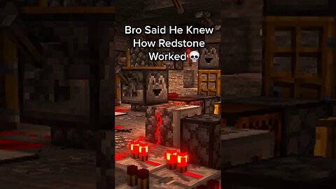Bro Said He Knew How Redstone Worked 💀