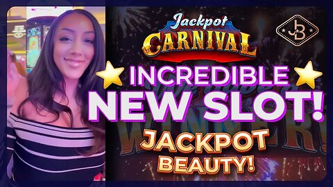 You're Not Going To Believe This New Slot - Jackpot Carnival Buffalo is SO much Fun!