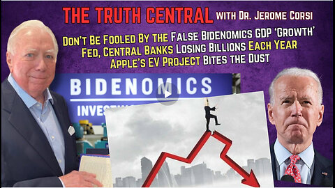 Don't Be Fooled by Fake Bidenomics 'Growth," World War Worries and Apple's EV Plan Fails