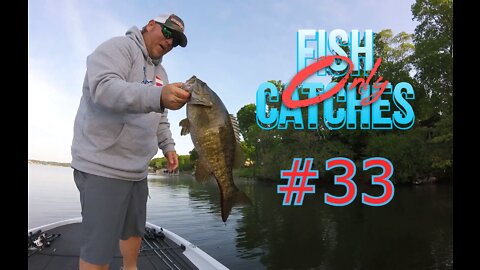 Crazy Catch!!! Big Smallmouth!!! Must See!!!